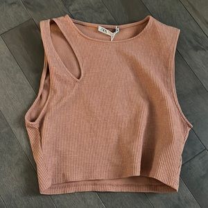 Zara orange top
